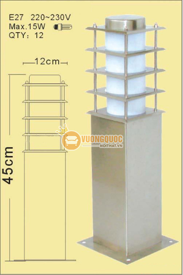 Đèn trụ năng lượng mặt trời ROL399-1